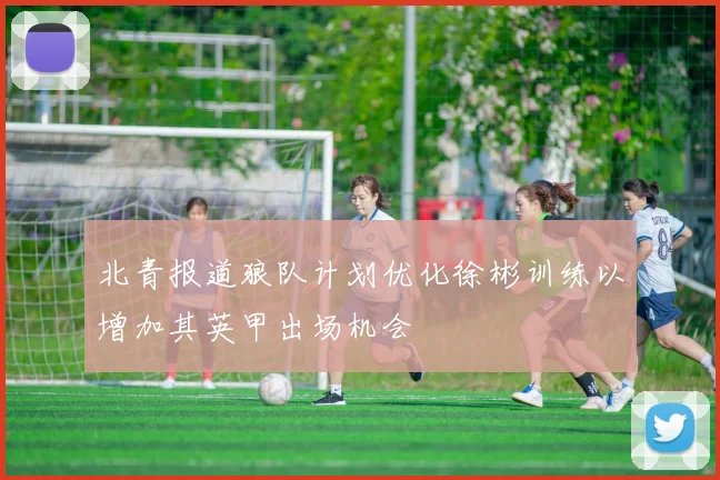北青报道狼队计划优化徐彬训练以增加其英甲出场机会